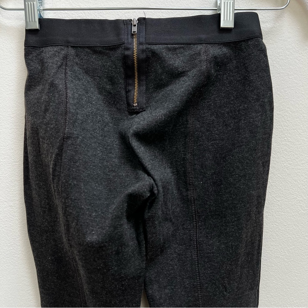 J.Crew High Rise Ponte Leggings with Elastic Waist and Exposed Back Zipper - Picture 13 of 16